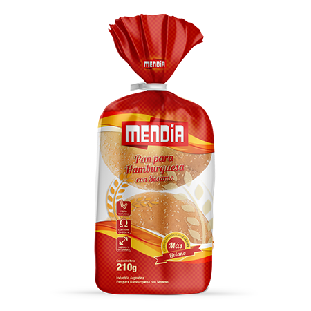 Pan Super Hamburguesa X4u Mendia